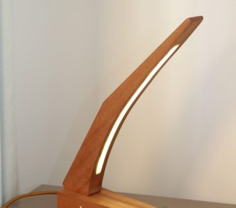 economic led wood lamp