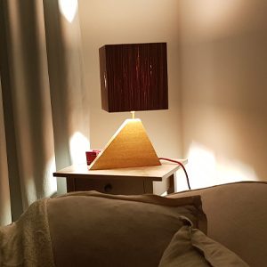 combined wood modern lamp