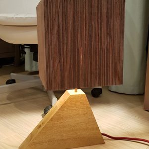 geometric shaded custom lamp