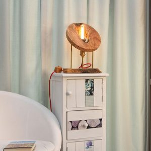 bedside olive warm light table lamp