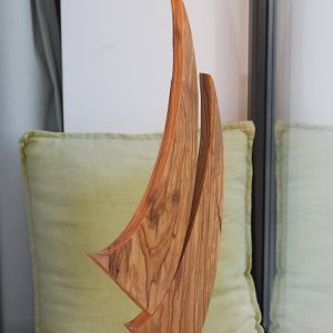 wood handcrafted lamp