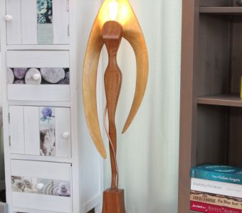 archangel wood lamp