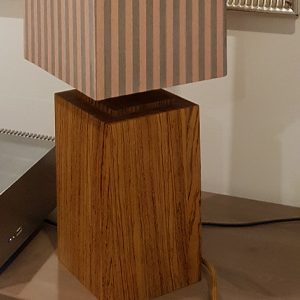 tall floor wood lamp